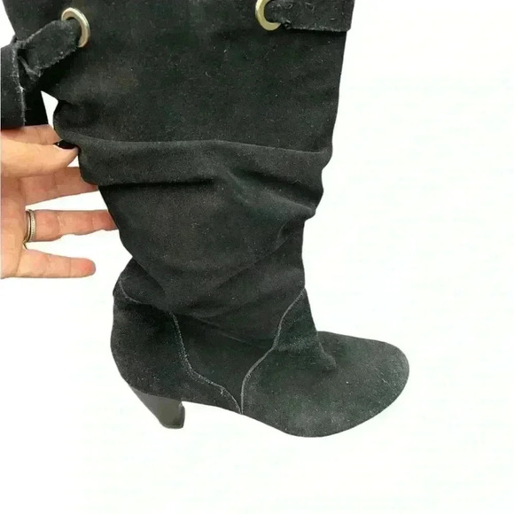 Gretta Giada 9.5 boots Black leather upper gorgeous - Picture 3 of 9
